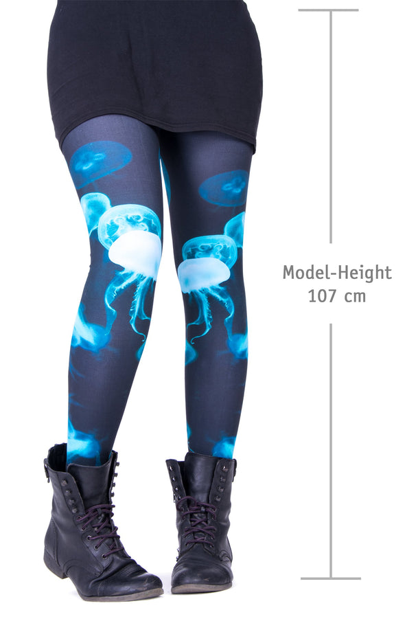 Animal-Leggings im Design Jellyfish - Cosey
