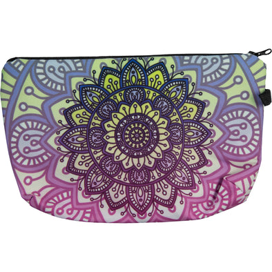 Make-up Tasche und Kulturbeutel Design Mandala Ombre