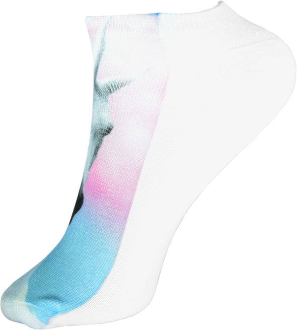 1 Paar Sneaker Socken Größe 33-40 Design Echtes Einhorn