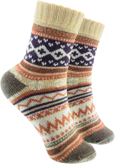 1 Paar Warme Damen Socken in Größe 33- 40