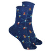 5er-Set Warme Damen Socken in Größe 33- 40 Design Wichtel - Cosey