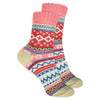 5er-Set Warme Damen Socken in Größe 33- 40 Design Norweger - Cosey