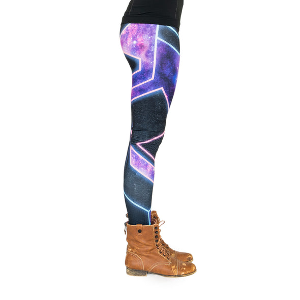 Dekor-Leggings im Design Cyber Pants