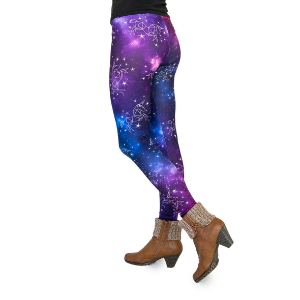 Unicorn-Leggings im Design Galaxy Unicorns