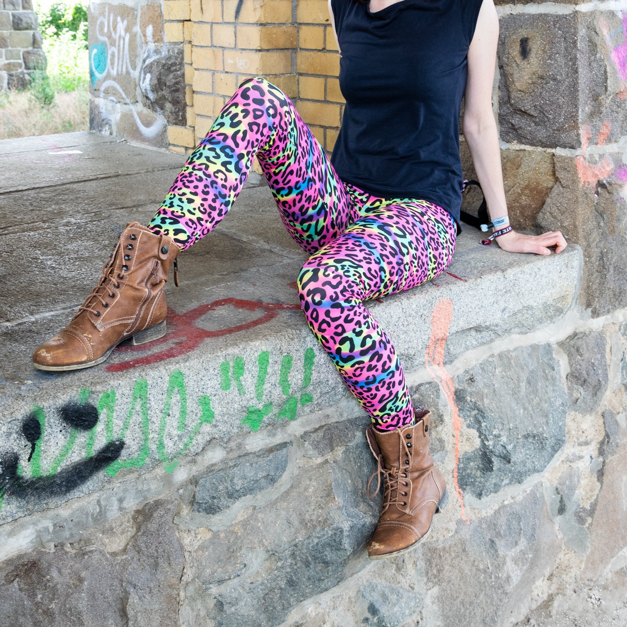 Leggings De Leopardo Para Mujer Cosey - Talla Única, Cómodos Para Yoga, Salir O Estar En Casa