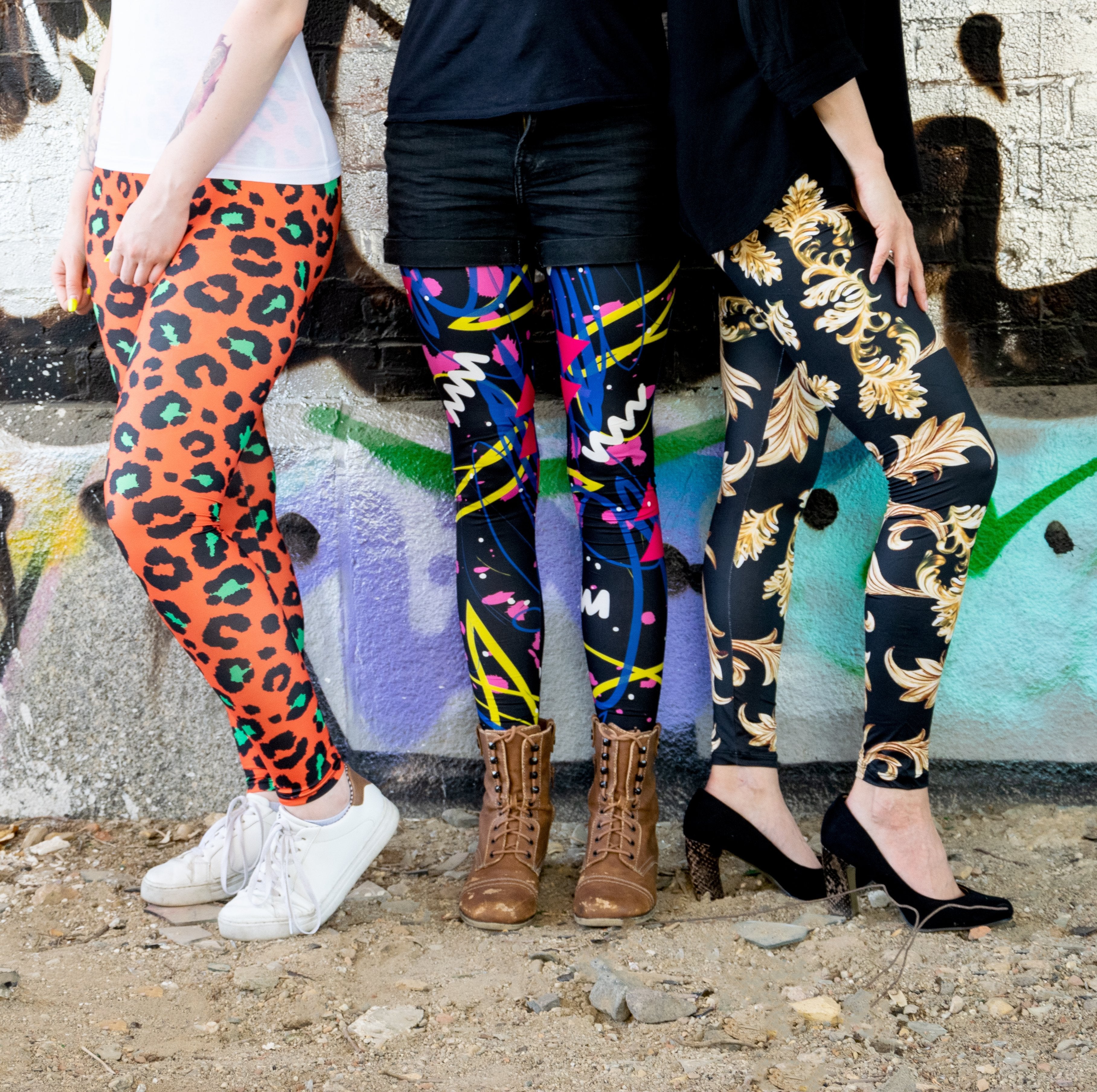 cosey Imprimé Multicolore Leggings Femme cosey Imprimé Multicolore Leggings Femme