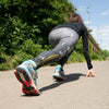Workout Leggings High Waist oder Standard - Einheitsgröße - Design Just Run - Cosey