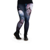 Dekor-Leggings im Design White Nebula - Cosey