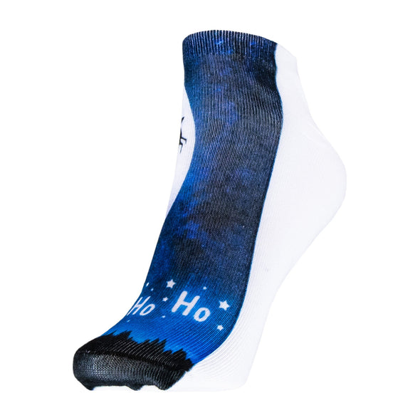1 Paar Sneaker Socken Größe 33-40 Design Mond - Cosey