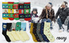 5er-Set Warme Damen Socken in Größe 33- 40 Design Christmas Winter - Cosey